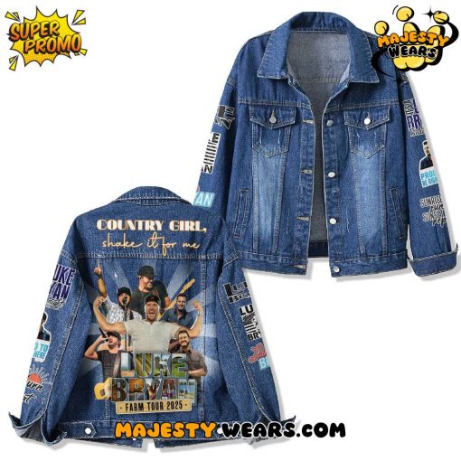 Luke Bryan “FARM TOUR 2025” Limited Edition Denim Jacket