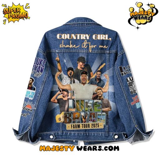 Luke Bryan “FARM TOUR 2025” Limited Edition Denim Jacket