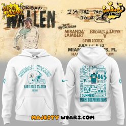 Miami Dolphins x Morgan Wallen Im The Problem Tour 2025 Special Hoodie