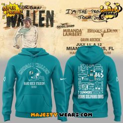 Miami Dolphins x Morgan Wallen Im The Problem Tour 2025 Special Hoodie