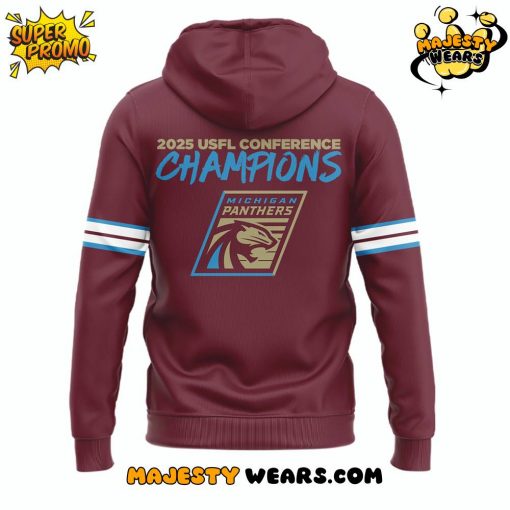 Michigan Panthers USFL Conference Champs 2025 Hoodie