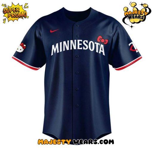 Minnesota Twins Kitty Night Custom Name & Number Jersey