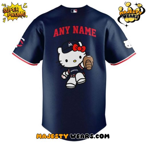 Minnesota Twins Kitty Night Custom Name & Number Jersey