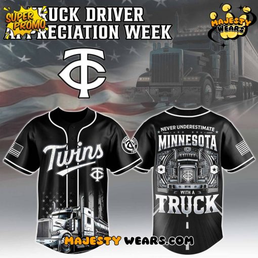 Minnesota Twins x Truck Driver Limited Edition Jersey