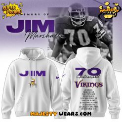 Minnesota Vikings In Memory of Jim Marshall Special Hoodie