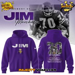Minnesota Vikings In Memory of Jim Marshall Special Hoodie