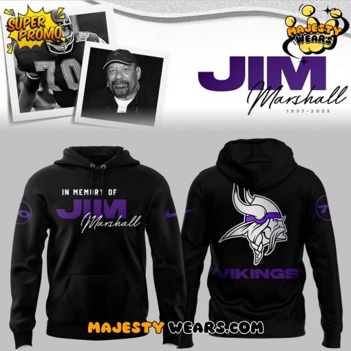 Minnesota Vikings x Jim Marshall Limited Edition Hoodie