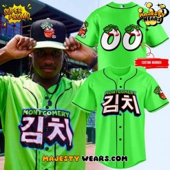 Montgomery Biscuits x Kimchi Special Edition Baseball Jersey