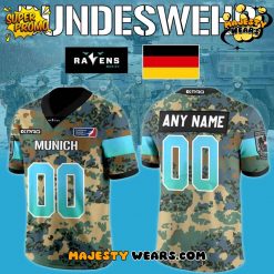 Munich Ravens Bundeswehr 2025 Football Jersey