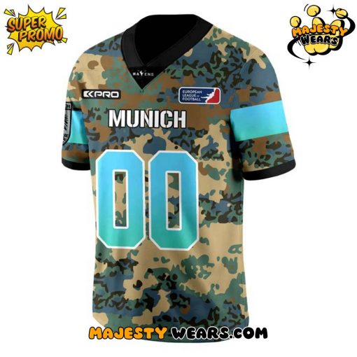 Munich Ravens Bundeswehr 2025 Football Jersey