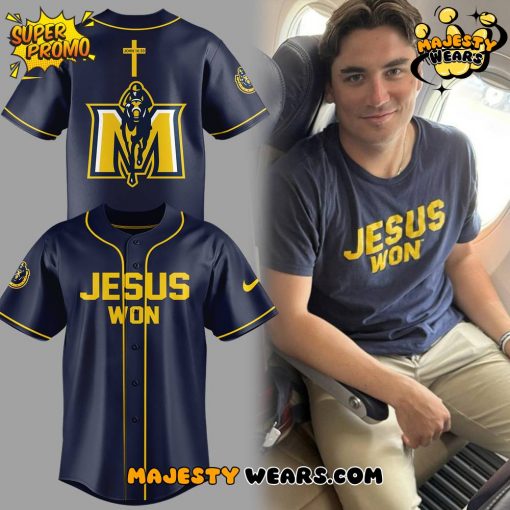 Murray State Racers Jesus Won Limited Edition Baseball Jersey
