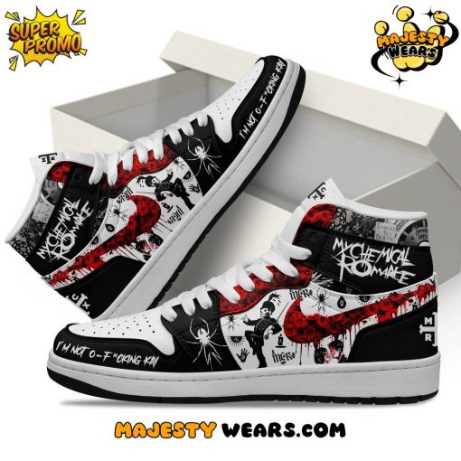My Chemical Romance MCR 2025 Air Jordan 1 Sneakers