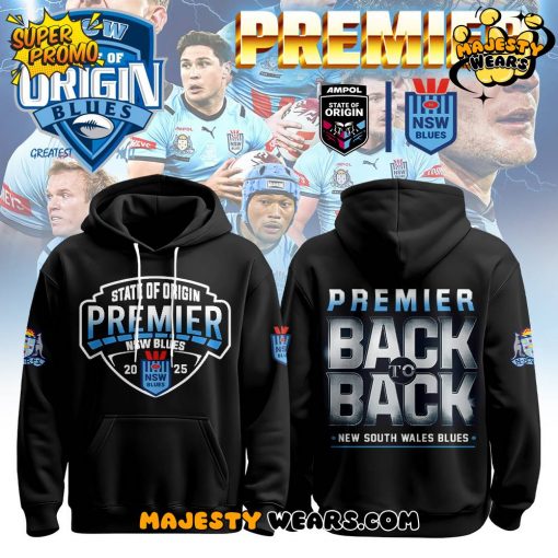 New South Wales Blues 2025 Premers Limited Edition Hoodie
