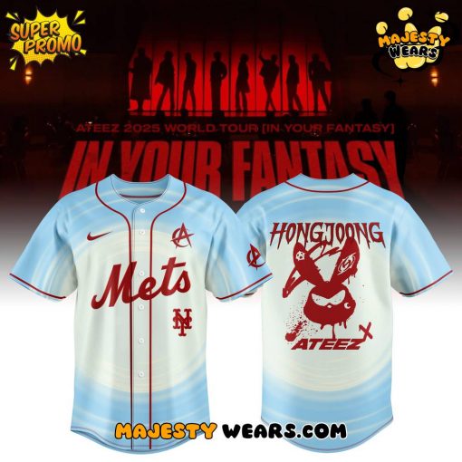 New York Mets “ATEEZ – World Tour 2025: In Your Fantasy” Jersey