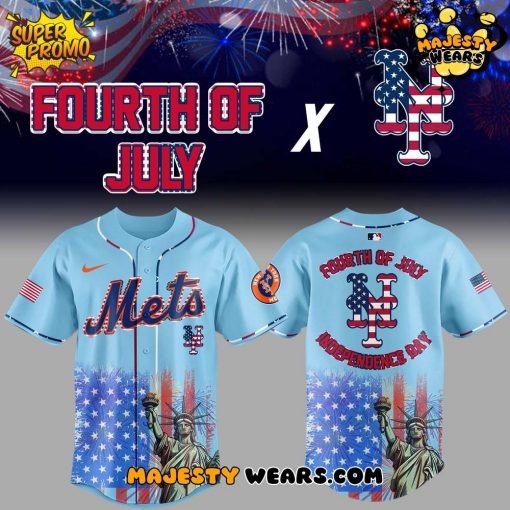 New York Mets Fourth Of July 2025 Jersey