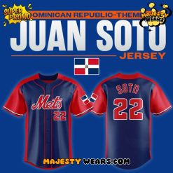 New York Mets x Juan Soto Dominican Republic Themed – Jersey