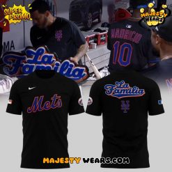 New York Mets La Familia Logo T-shirt