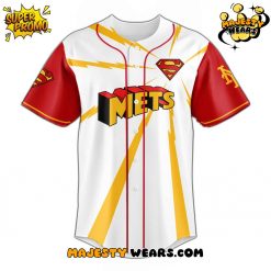New York Mets x Superman “Man of Steel” Special Baseball Jersey