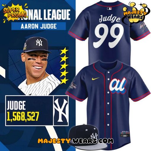 New York Yankees 2025 MLB AllStar Game Uniforms Baseball Jersey