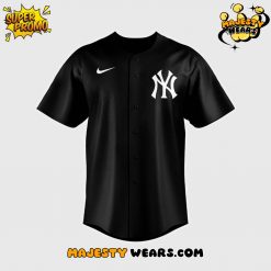 New York Yankees Aaron Judge Black Lights Out Replica Player Jersey