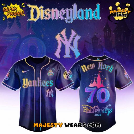 New York Yankees x Disneyland 70th Anniversary Jersey