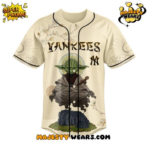 New York Yankees x Master Yoda 2025 Japan Jersey