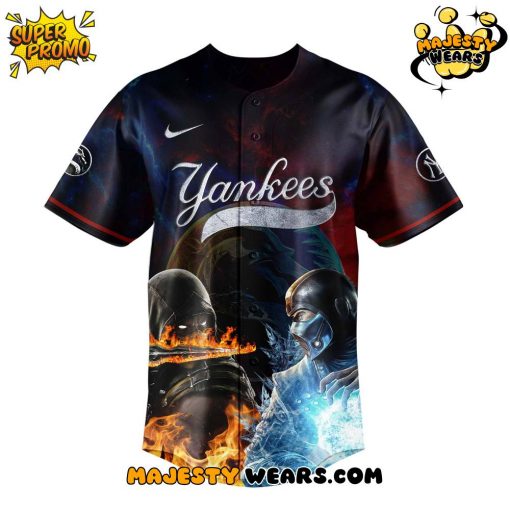 New York Yankees x Mortal Kombat Night Limited Edition Baseball Jersey