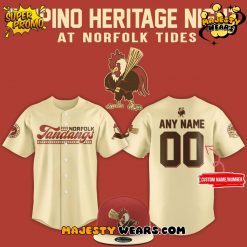 Norfolk Tandangs Filipino Heritage Night Personalized Baseball Jersey