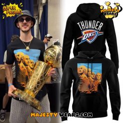 OKC Thunder NBA Face Alex Caruso Mt Rushmore Parade Hoodie