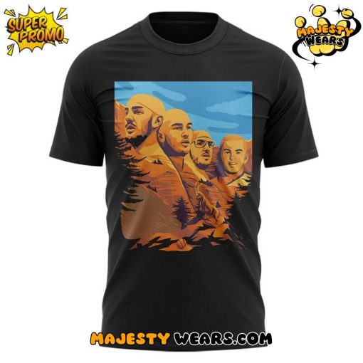OKC Thunder NBA Face Alex Caruso Mt Rushmore Parade Tee