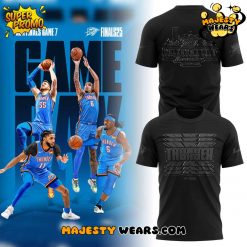 Oklahoma City Thunder Back In Black Game 7 Tee