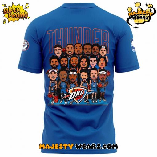 Oklahoma City Thunder Circle NBA Finals NN T-Shirt