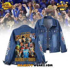 Oklahoma City Thunder National Champions Denim Jacket