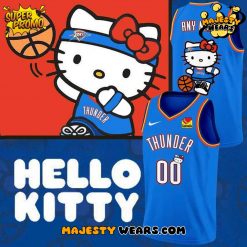 Oklahoma City Thunder Sweet Style Kitty Charm Jersey – Limited Edition