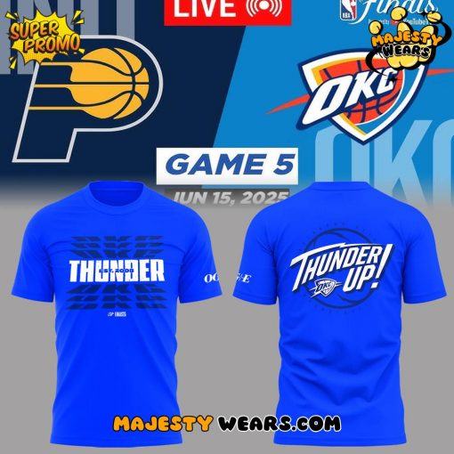 Oklahoma City Thunder x Game 5 of the NBA Finals Limited Edition For Fans Shirt