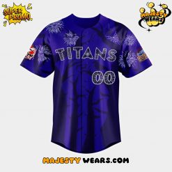 Ottawa Titans Firework Design Personalized Baseball Jersey