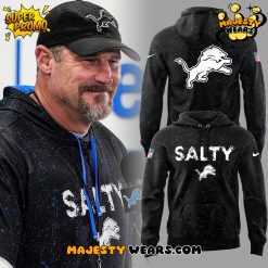 Detroit Lions “SALTY” Special Black Hoodie