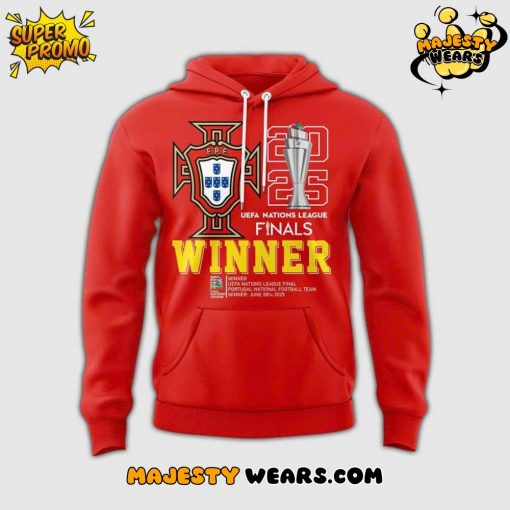 Portugal UEFA Nations League Champions 2025 Special Edition Hoodie