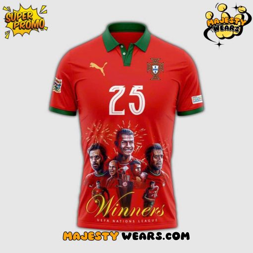Portugal UEFA Nations League Champions 2025 Special Edition Polo Shirt