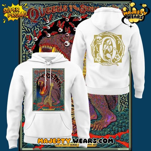 Queens of the Stone Age World Tour 2025 In Columbus Special Hoodie