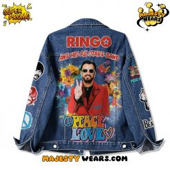 Ringo Starr PEACE LOVE 2025 Limited Edition Denim Jacket