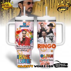Ringo Starr “PEACE LOVE” 2025 Stanley Tumbler