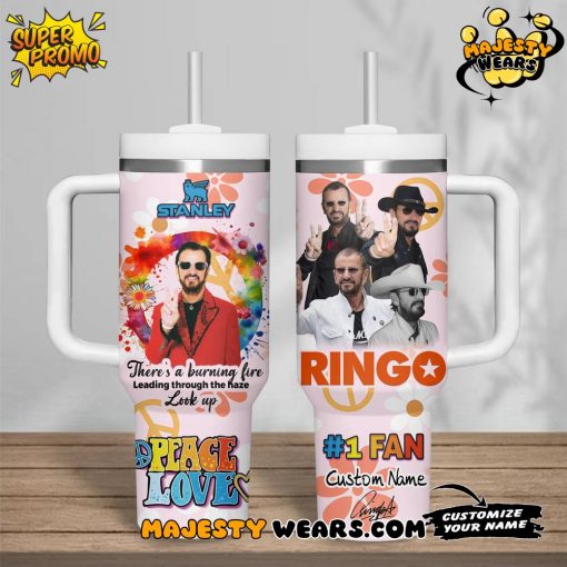 Ringo Starr “PEACE LOVE” 2025 Stanley Tumbler