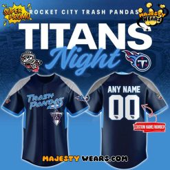 Rocket City Trash Panda x Tennessee Titans Night Jersey