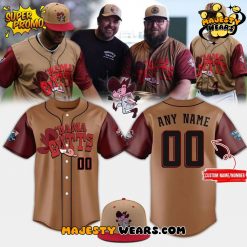 Rocket City Trash Pandas Bama Butts Day Baseball Jersey