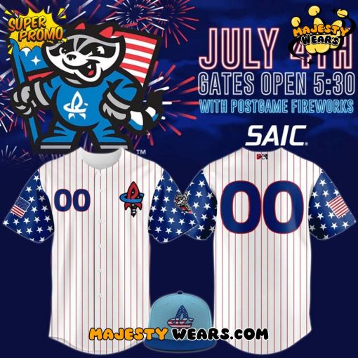 Rocket City Trash Pandas x 2025 Independence Day Jersey