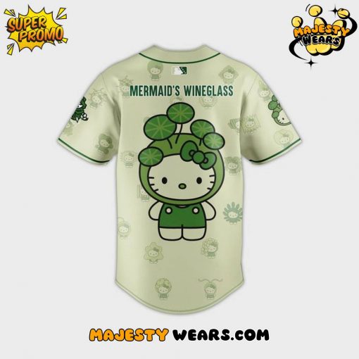 Rocket City Trash Pandas x Algae Hello Kitty Baseball Jersey