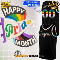 San Antonio Spurs x Happy Pride Month 2025 Basketball Jersey