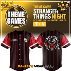 San Diego Padres Stranger Things Night Jersey  Limited Edition