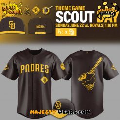 San Diego Padres x Scout Day 2025 Special Baseball Jersey